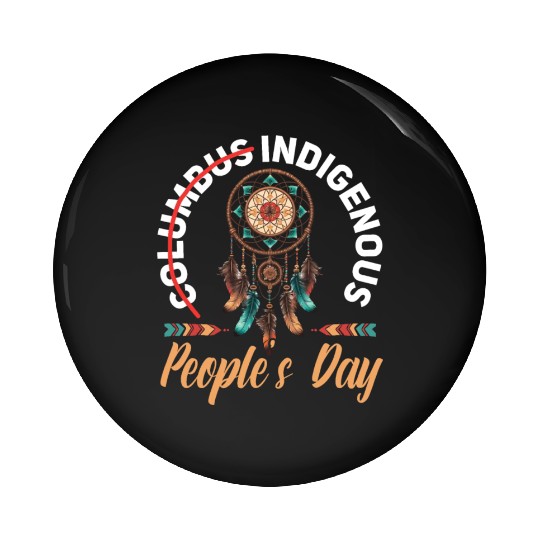 Aboriginal Indians Indigenous Native American Day Pin Buttons