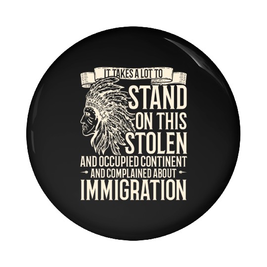 Aboriginal Indians Indigenous Native American Day Pin Buttons