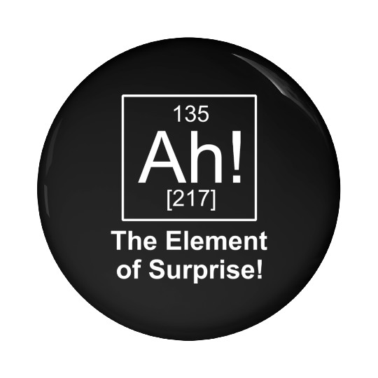 Ah Element Of Surprise Pin Buttons