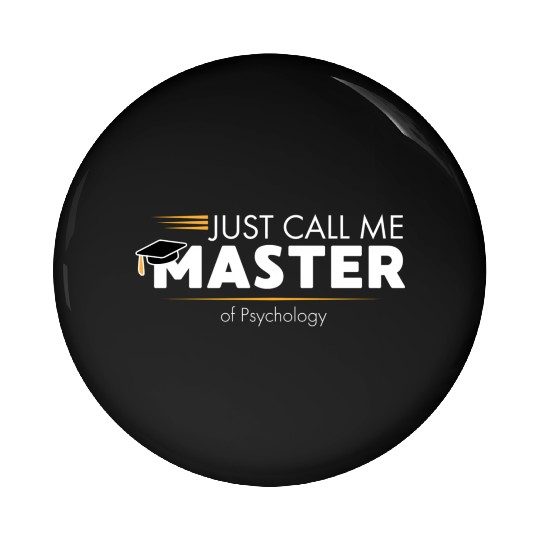 Master Of Psychology 2020 Graduation Pin Buttons