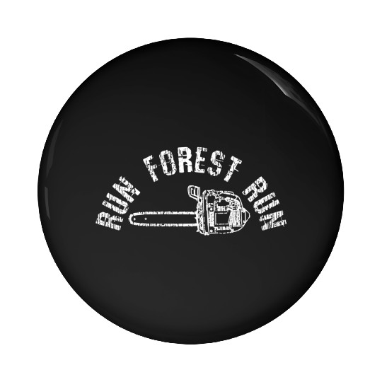 Lumberjack Chainsaw Chop Wood Pin Buttons