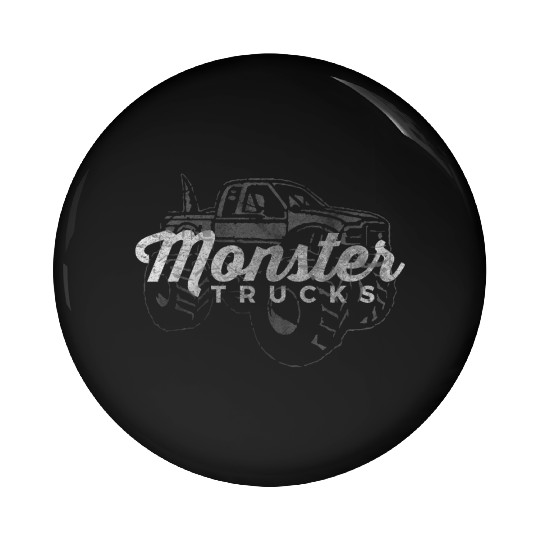 Monster Trucks Big Truck Pin Buttons