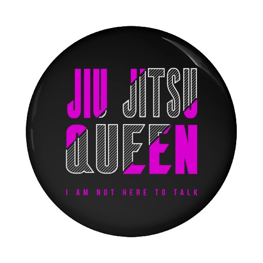 Jiu Jitsu Queen Pin Buttons