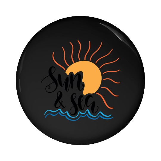 Sun and Sea 2023 summer Pin Buttons