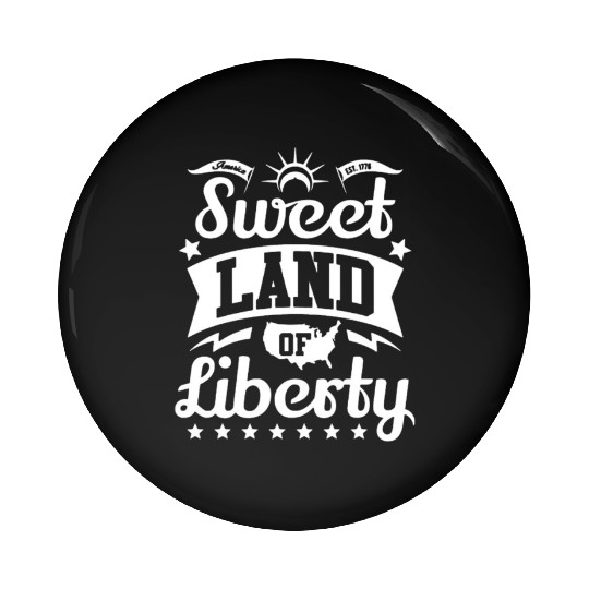 Sweet Land Liberty Pin Buttons