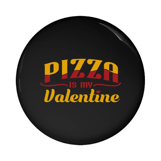 Pizza Valentines Day aesthetic Pin Buttons