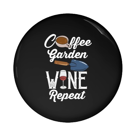 Gardener Garden Gardening Pin Buttons