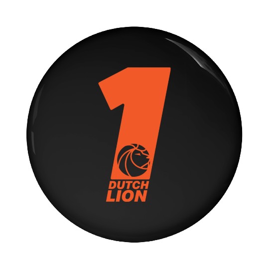 Dutch Lion nostalgia Pin Buttons