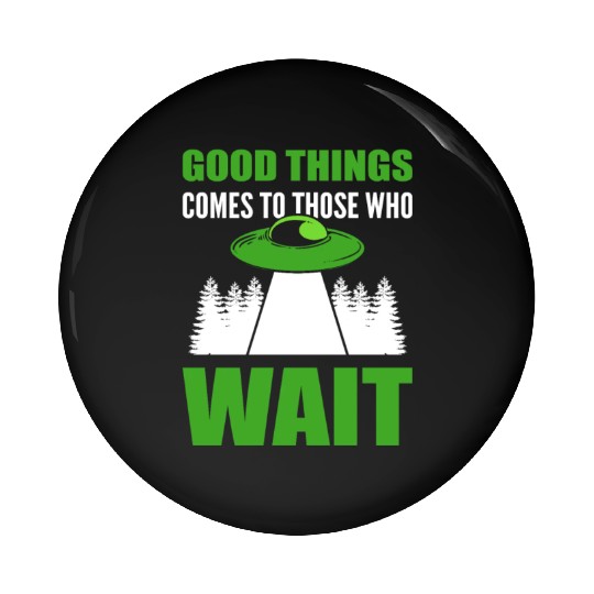 Those Who Wait Hopeful Person Gift Pin Buttons