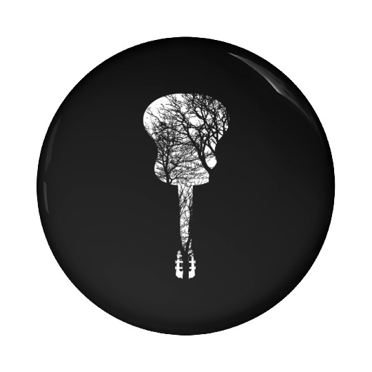 Guitar Tree Guitar Player Guitarist Pin Buttons