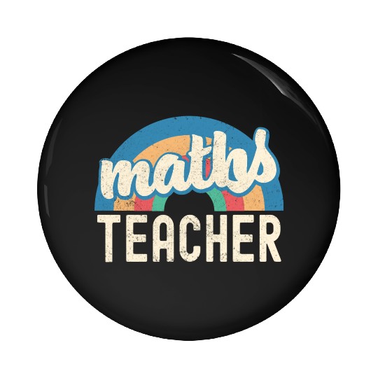 Math Teacher Perfect Gift For Back To School Pin Buttons