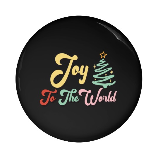 Joy to the world nostalgia trending Pin Buttons