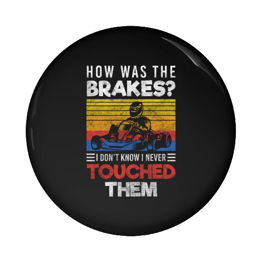 Kart Kart Driver Winner Pin Buttons