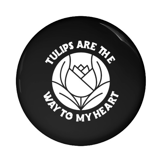 Tulip Gardening Tulips Pin Buttons