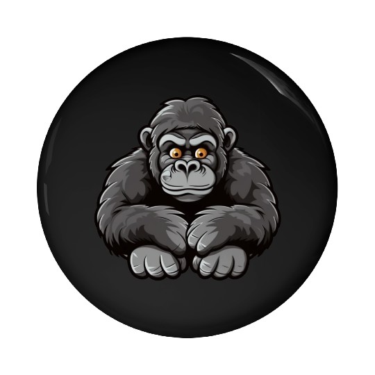 Cute Monkey for Kids for a Kid Pin Buttons
