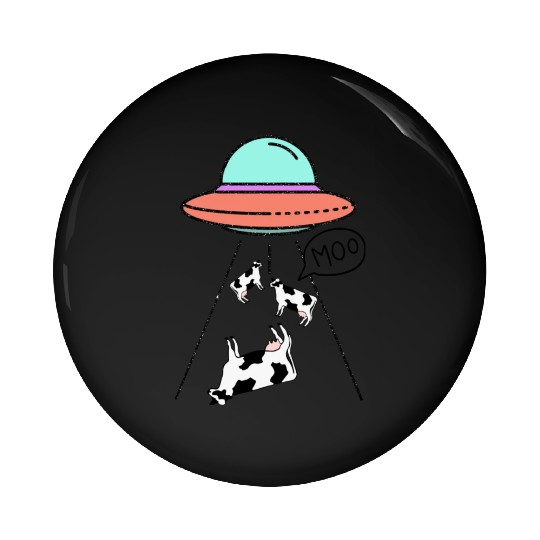 MOO the Truth Is Out There Area 51 Alien Ufo Pin Buttons