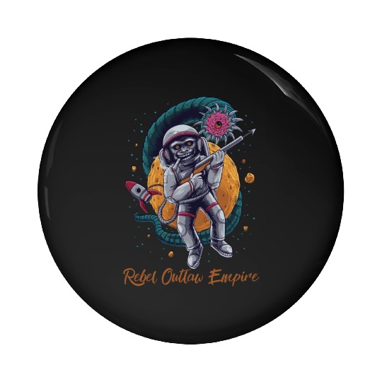 Rebel Outlaw Empire - Rebel Monkey Pin Buttons