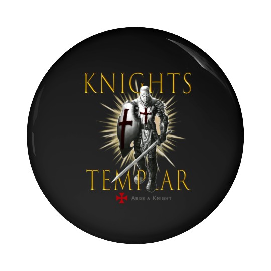 Knights Templar Christian Religious Warrior Oath E Pin Buttons