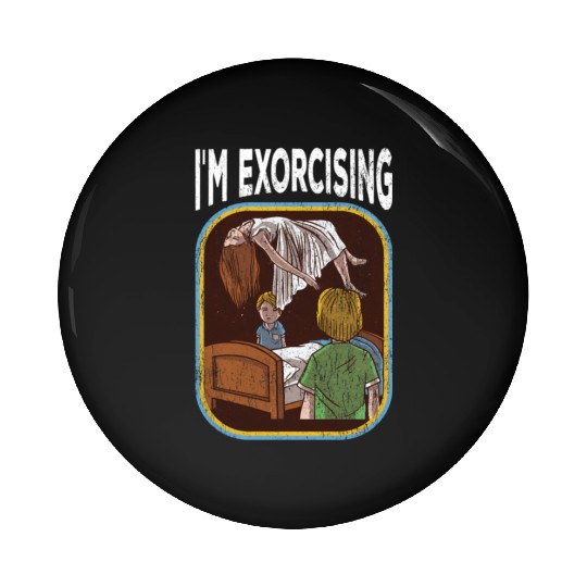 Horror Movie Nostalgia Pin Buttons