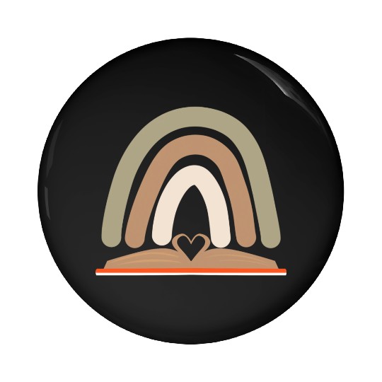 book aesthetic Pin Buttons