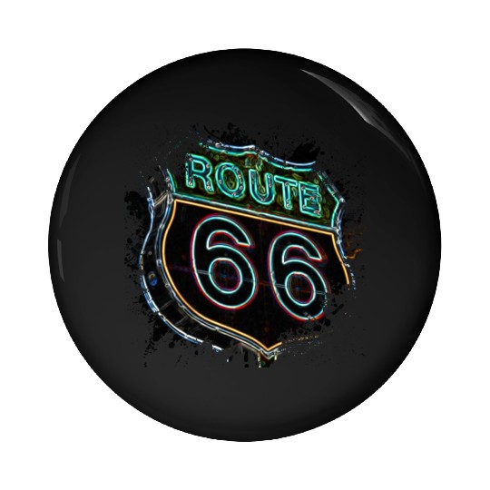 Route 66 Pin Buttons