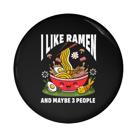 Ramen Gift Japanese Noodle Soup Bowl Ramen Pin Buttons