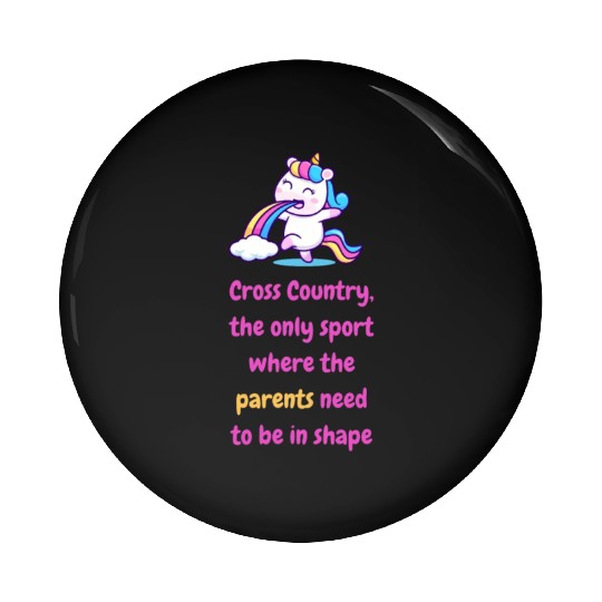 High School Running Pin Buttons, Cross Country Parent,