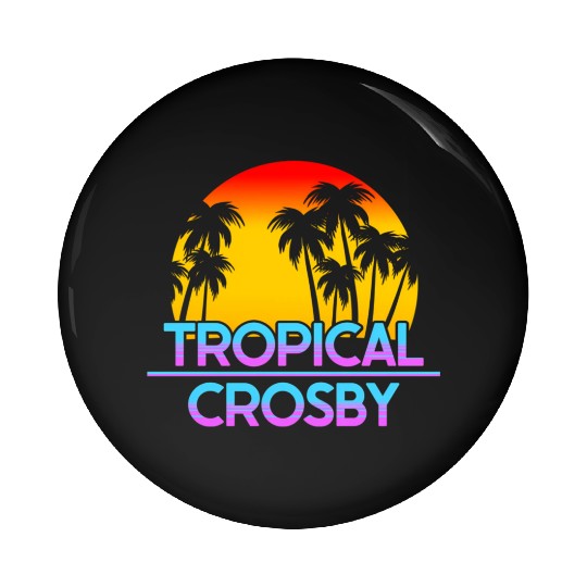 Crosby Minnesota Ironic Weather Pin Buttons