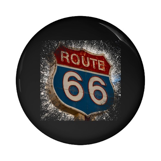 Route 66 Pin Buttons