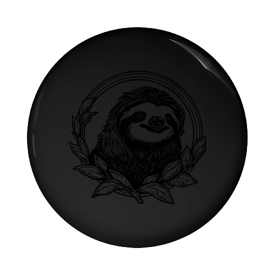 Sloth Pin Buttons
