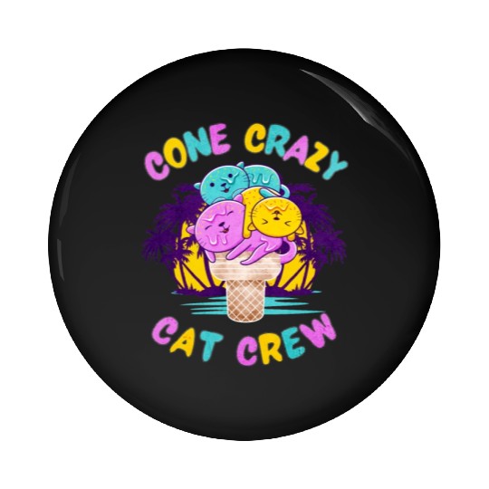 Ice Cream Lover Pin Buttons