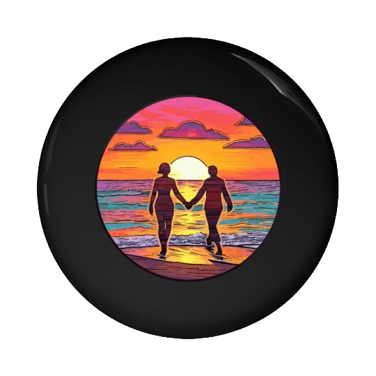 Ocean of Love Pin Buttons