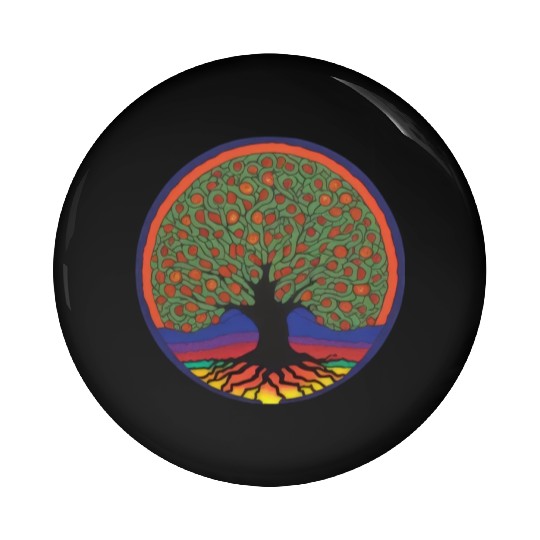 Tree: detailed, relaxing, & positive Pin Buttons