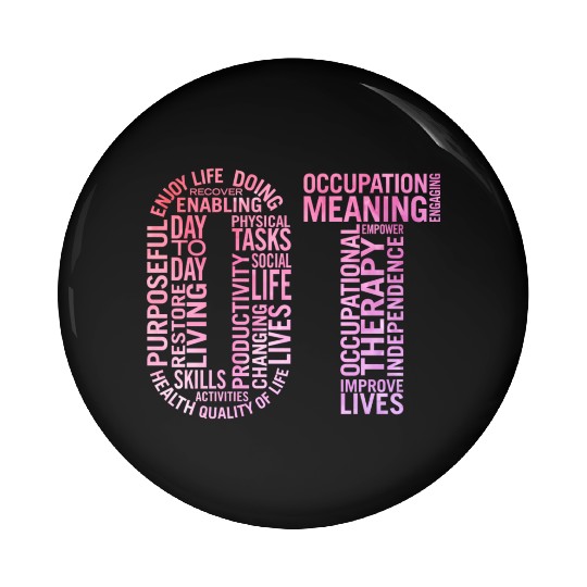 Occupational Therapy Ot Pin Buttons