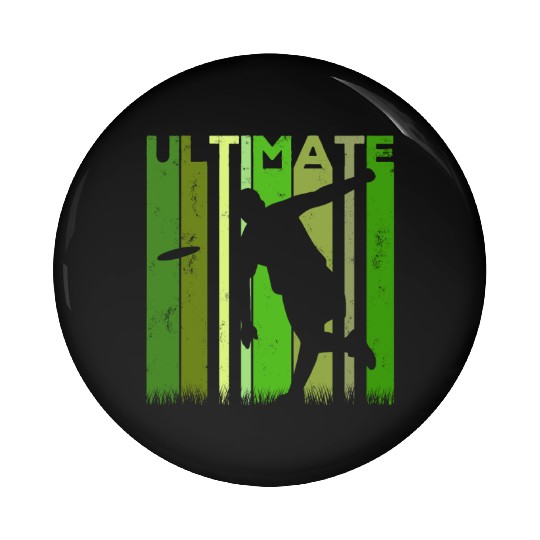 Ultimate Frisbee Frolf Disc Golf Flying Disc Sport Pin Buttons