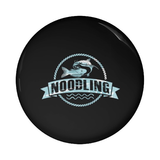 Catfish Fishing Waller Fish Noodler Flathead Pin Buttons