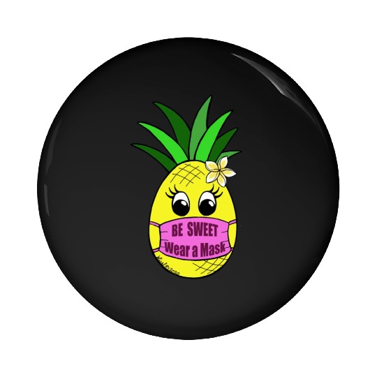 Sweet Pineapple Pin Buttons