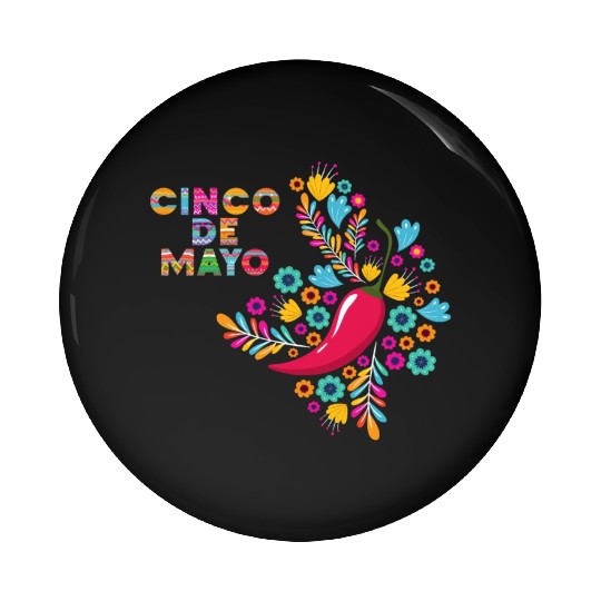Cinco de Mayo Celebration V2 - Countries Edition Pin Buttons
