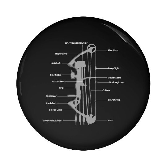 Outdoor Hunting Bow Definition Of Archery Arrow Pin Buttons