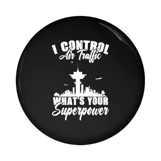 Air Traffic Control Funny Aviation For Atc Flight Pin Buttons