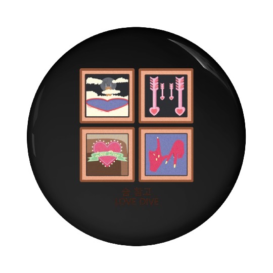 Narcissistic My God I Love It Pin Buttons