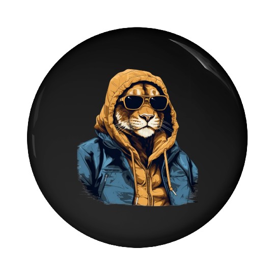 Mountain Lion Street Style | Mountain Lion Lovers Pin Buttons
