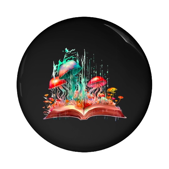 Jellyfish Pin Buttons