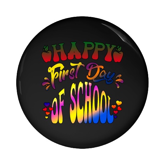 Happy Last Day Of School Teacher Student Graduatio Pin Buttons