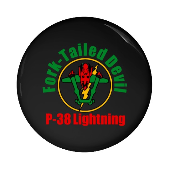 Fork Tailed Devil P 38 Lighting Pin Buttons