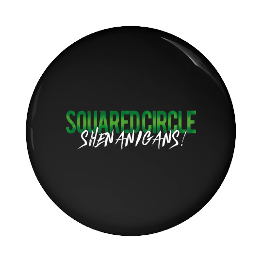 Squared Circle Shenanigans Pin Buttons