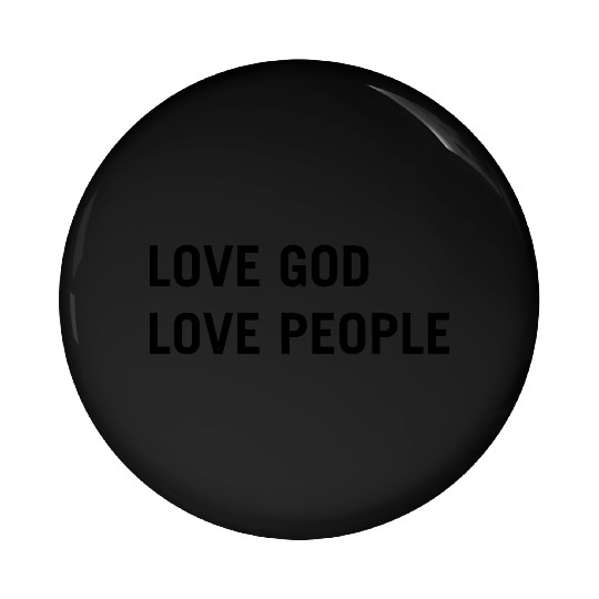 Love god love people Pin Buttons