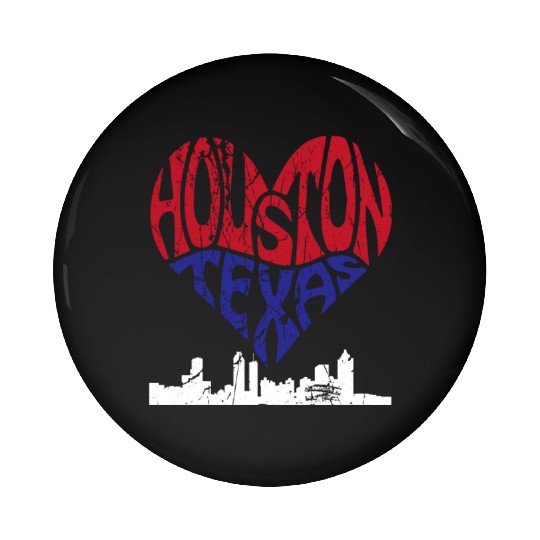 Houston Texas Pride Embrace the Spirit Pin Buttons