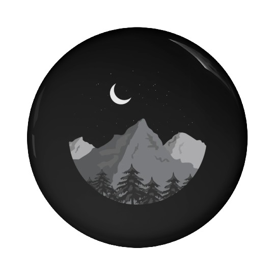 The mountain vally of destiny Pin Buttons