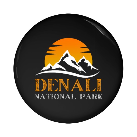 Denali National Park Pin Buttons